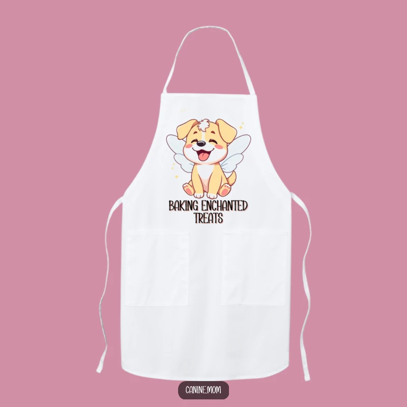 Funny Fairy Chef Dog Apron - Bake with Magical Giggles Gift
