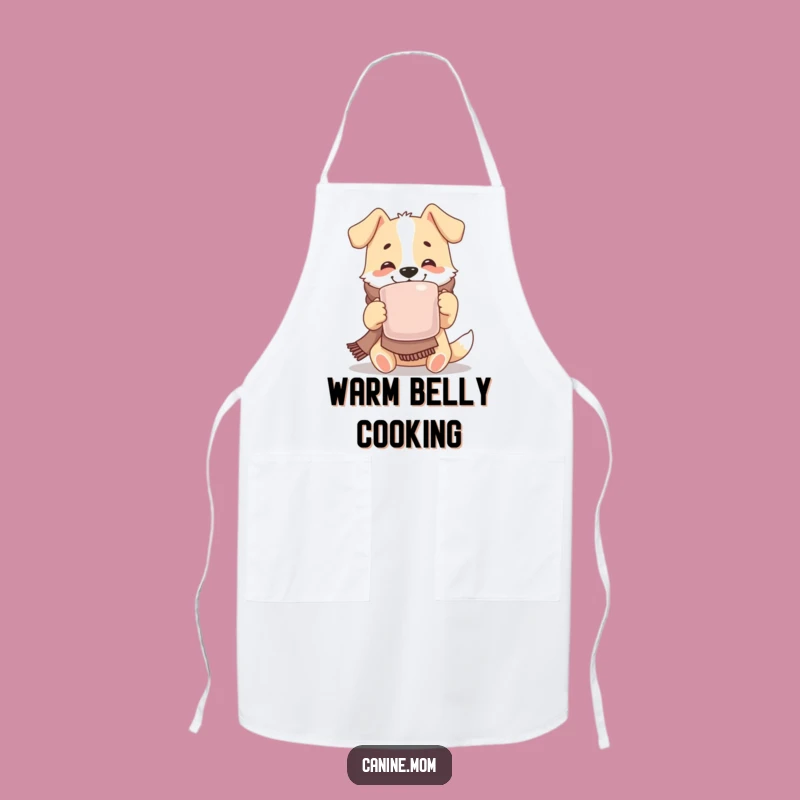 Funny Cozy Dog Apron: Cook with Comfort and Joyful Charm