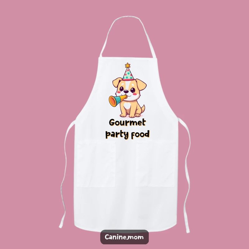 Funny Party Chef Dog Apron - Cook Up Fun with Musical Flair Gift