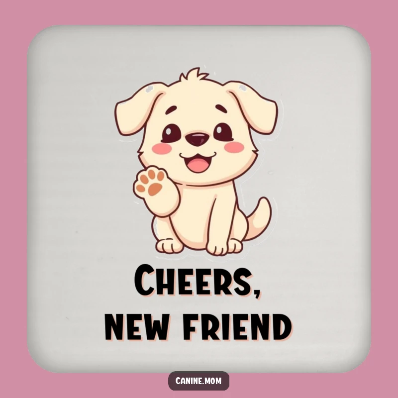 Funny Dog Paw Drink Coaster: Protect Surfaces with a Friendly Gesture