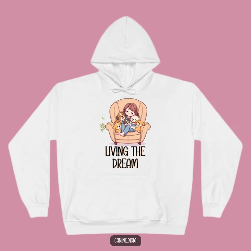Cozy Funny Hoodie: Dog Cuddle Enthusiast Gift for Ultimate Comfort