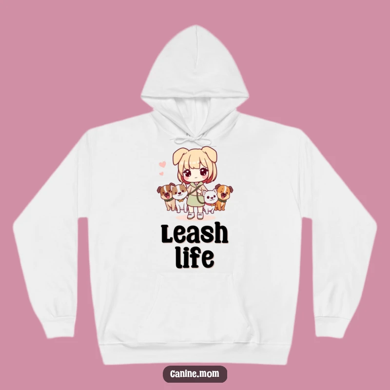 Funny Dog Lady Hoodie: Stay cozy with your pups in this funny hoodie, a warm funny gift.