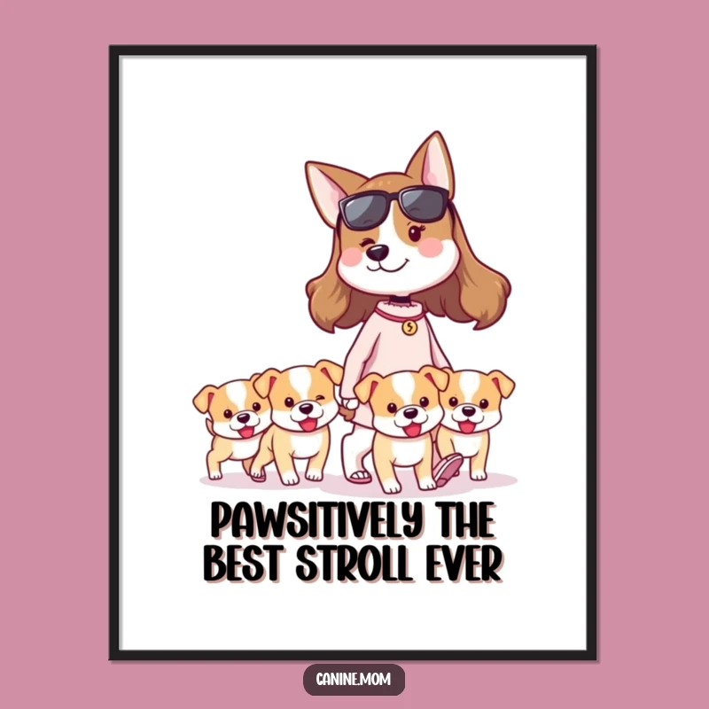 Free Printable Wall Art: Funny Dog Lady Puppy Pack, Humorous Downloadable Dog Decor