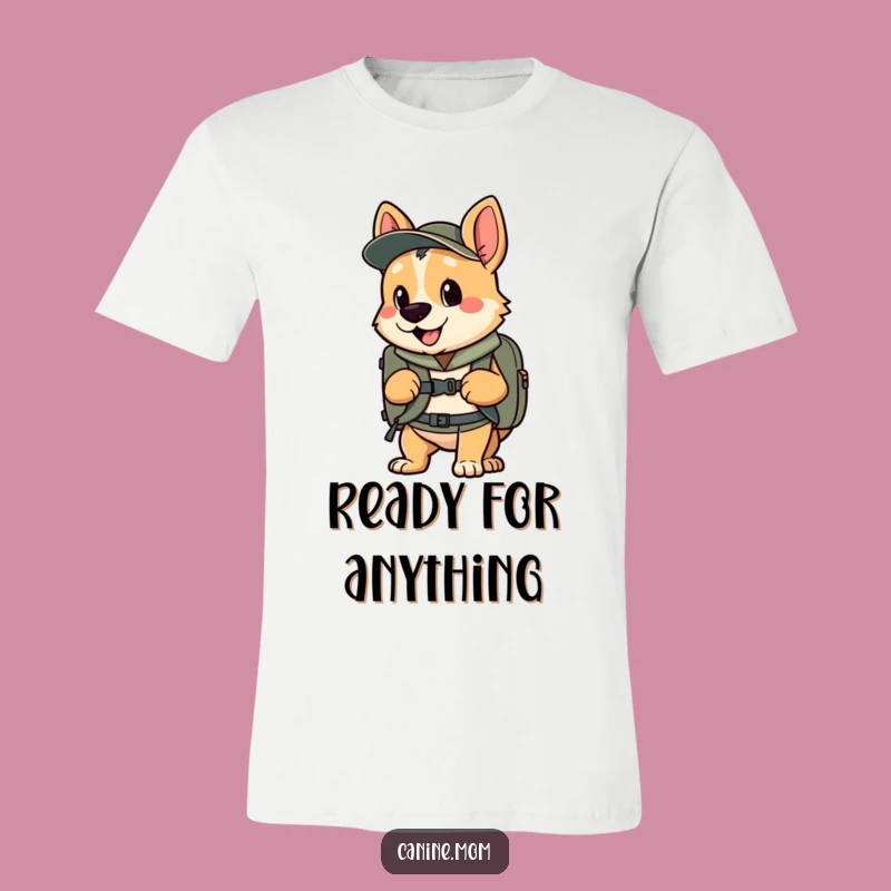 Funny Explorer Dog T-Shirt - Adventure Ready Apparel Funny Gift