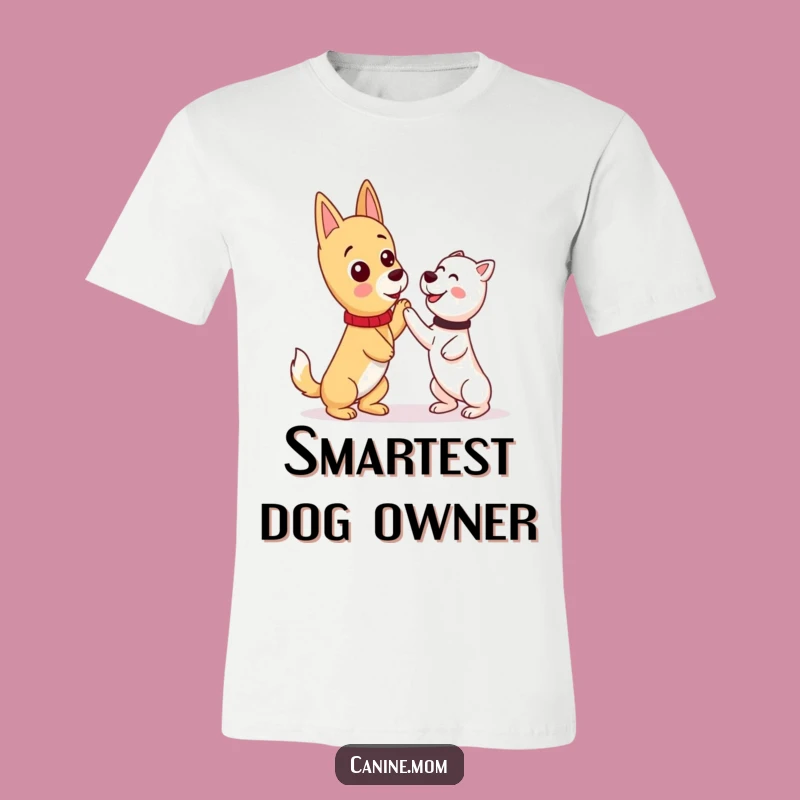 Funny Kawaii Dog Lady T-Shirt: Trick Training Fun - Hilarious Gift!