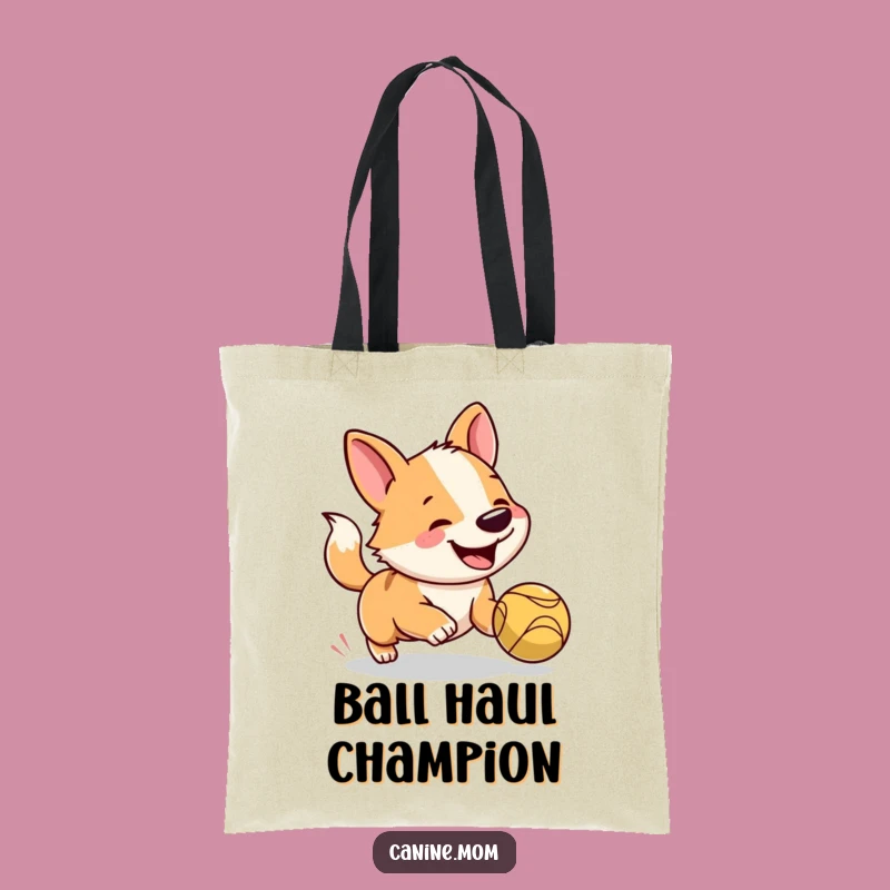 Funny Dog Tote Bag: Carry Your Essentials with a Happy Pup
