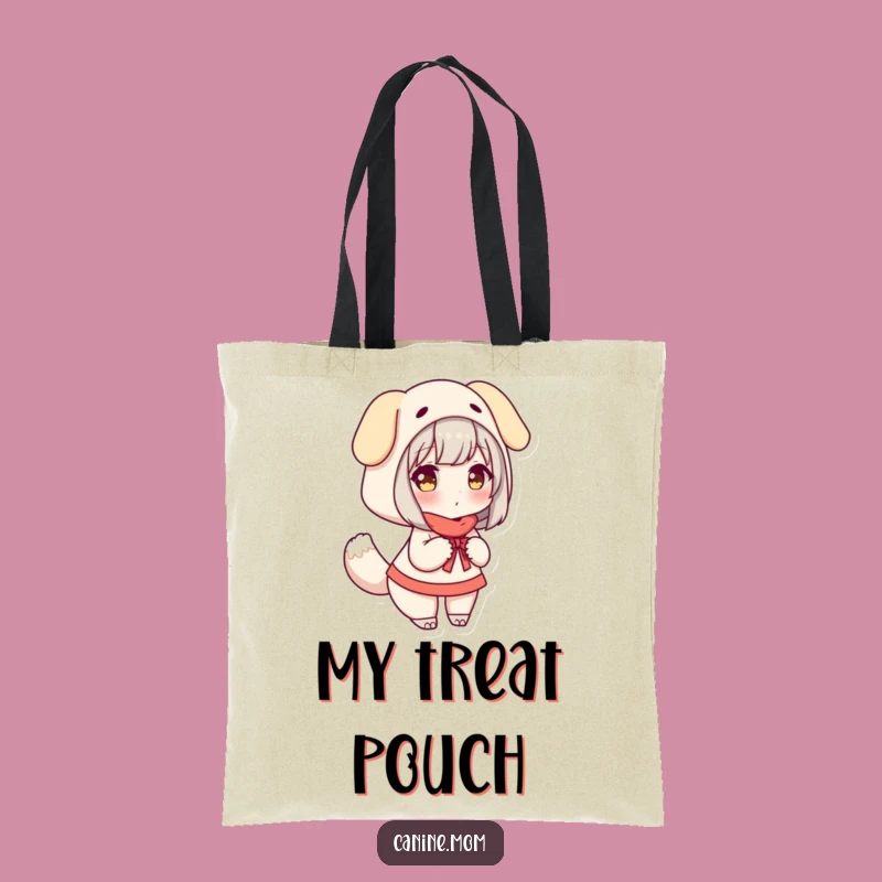 Funny Dog Costume Tote Bag - Woman Dressed as Dog for Everyday Fun